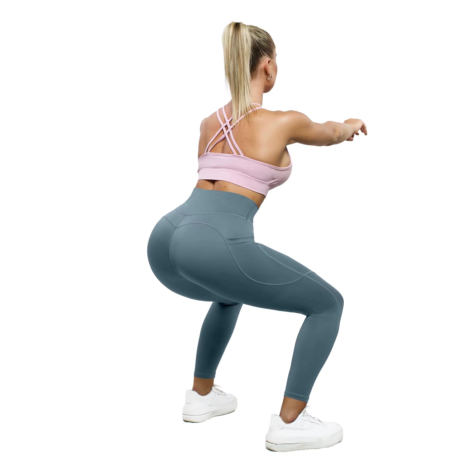 Leggins Cintura Alta con Bolsillo