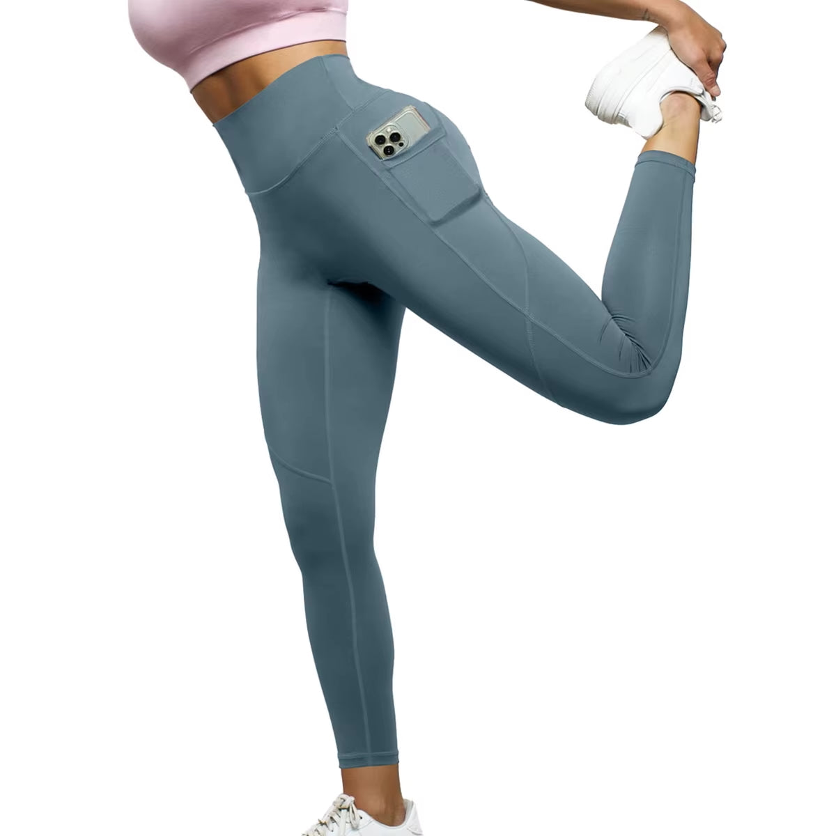 Leggins Cintura Alta con Bolsillo