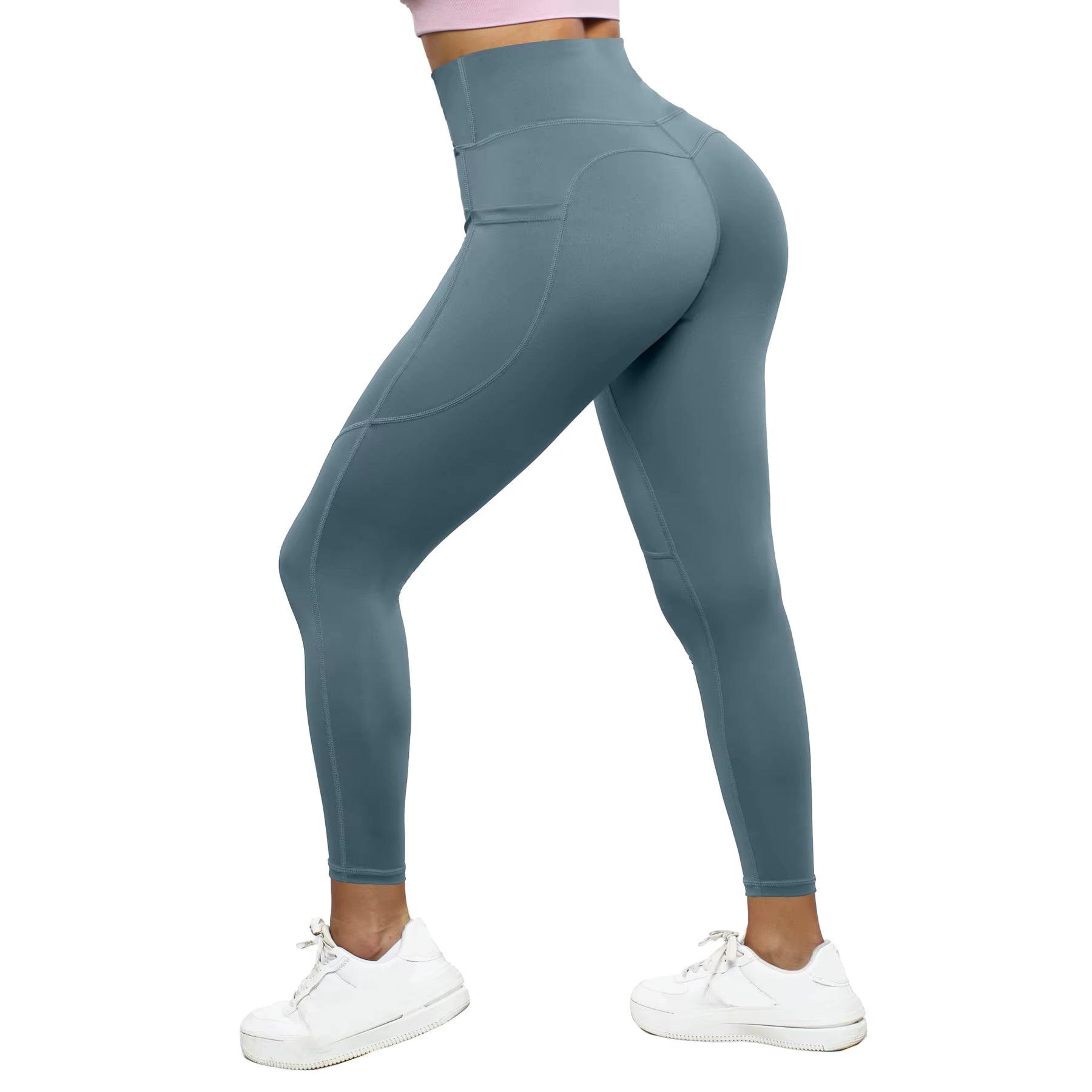 Leggins Cintura Alta con Bolsillo