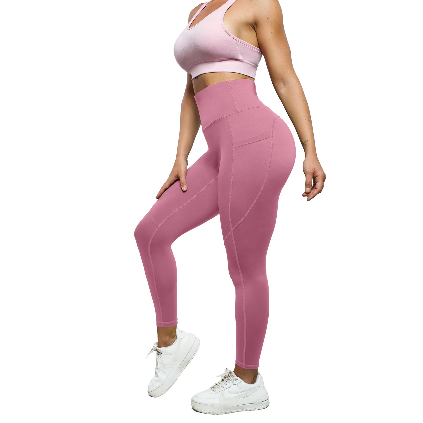 Leggins Cintura Alta con Bolsillo