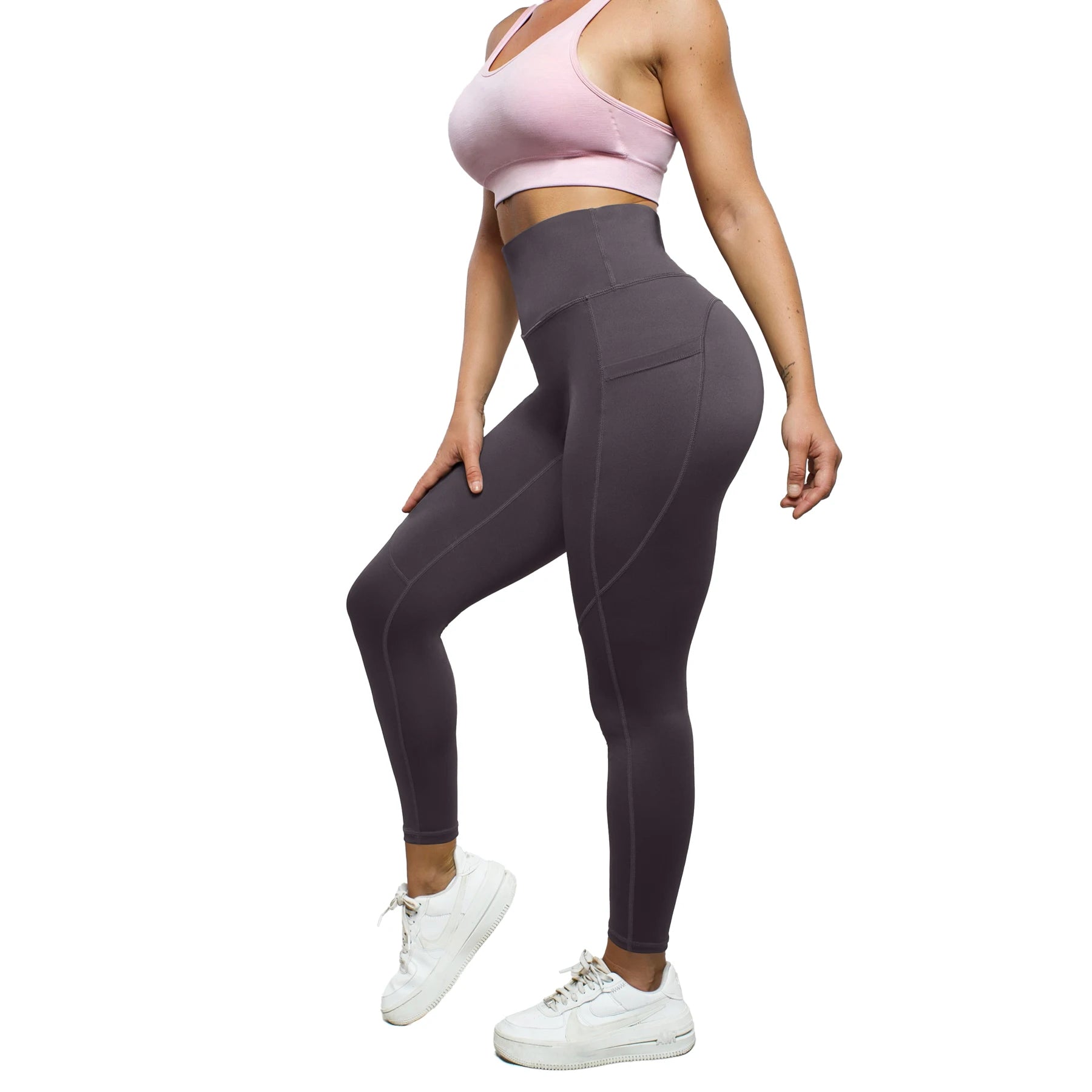 Leggins Cintura Alta con Bolsillo