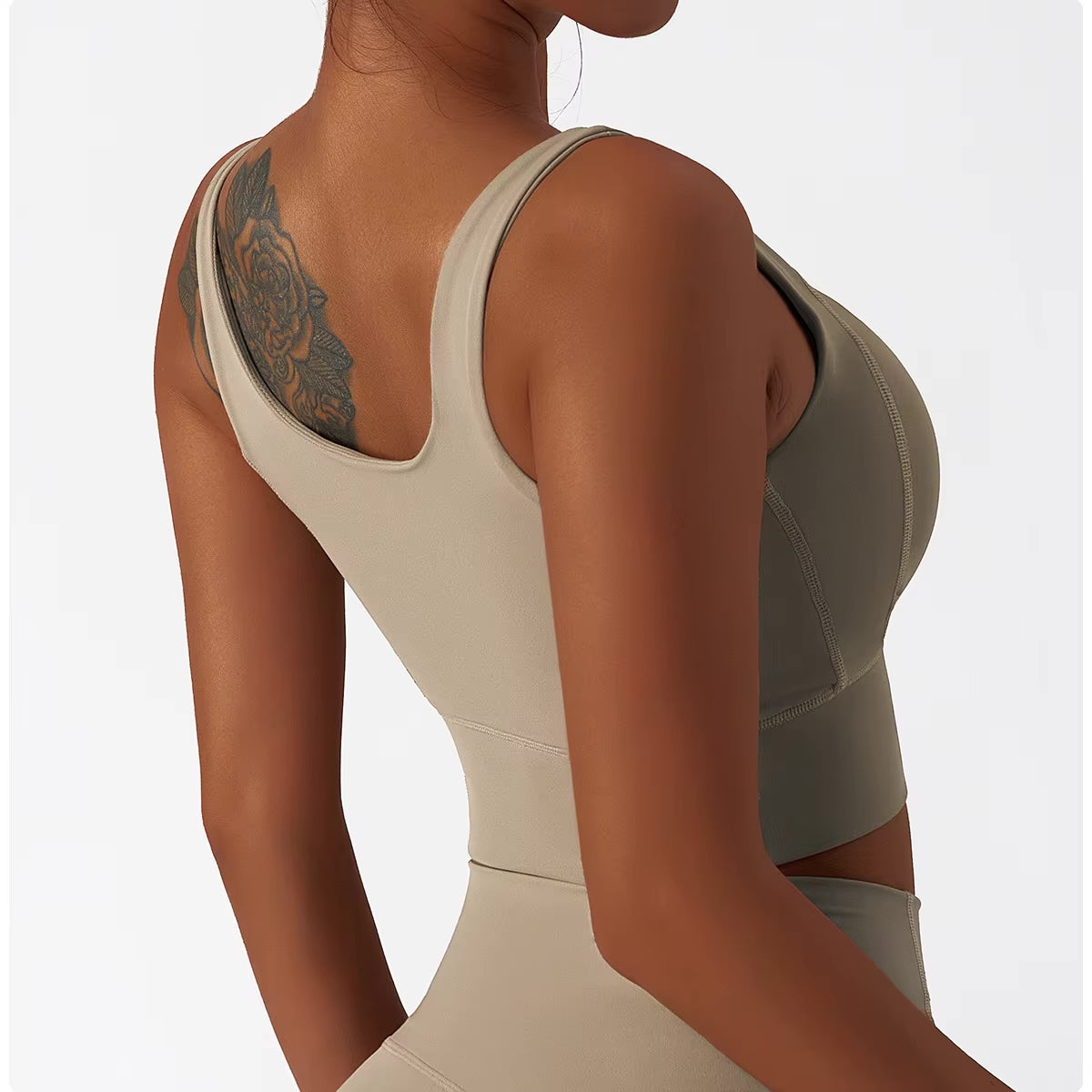 Sujetador deportivo sujeción media