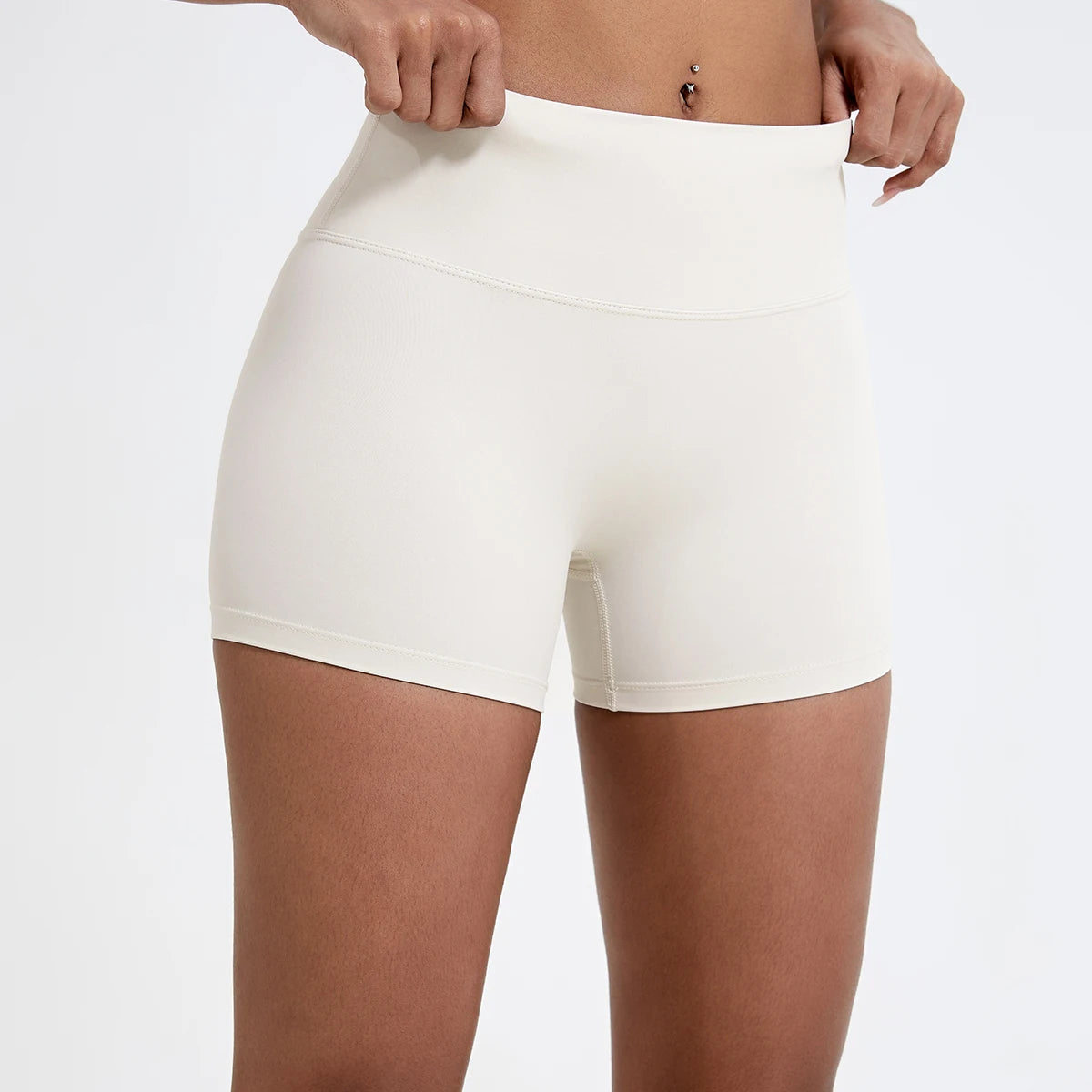 Hot pants cintura alta 10 cm