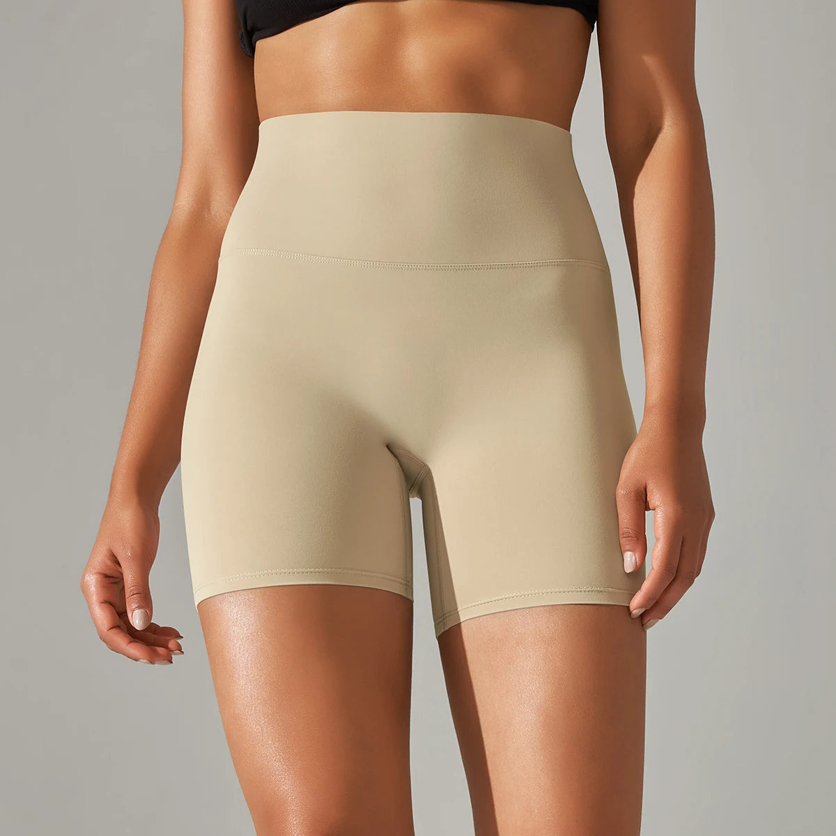 Leggings ciclista cintura alta