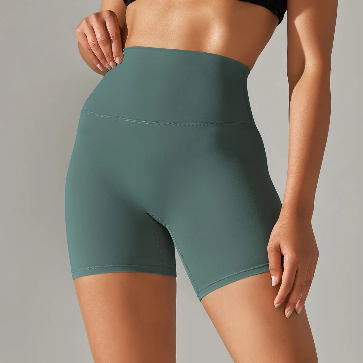 Leggings ciclista cintura alta