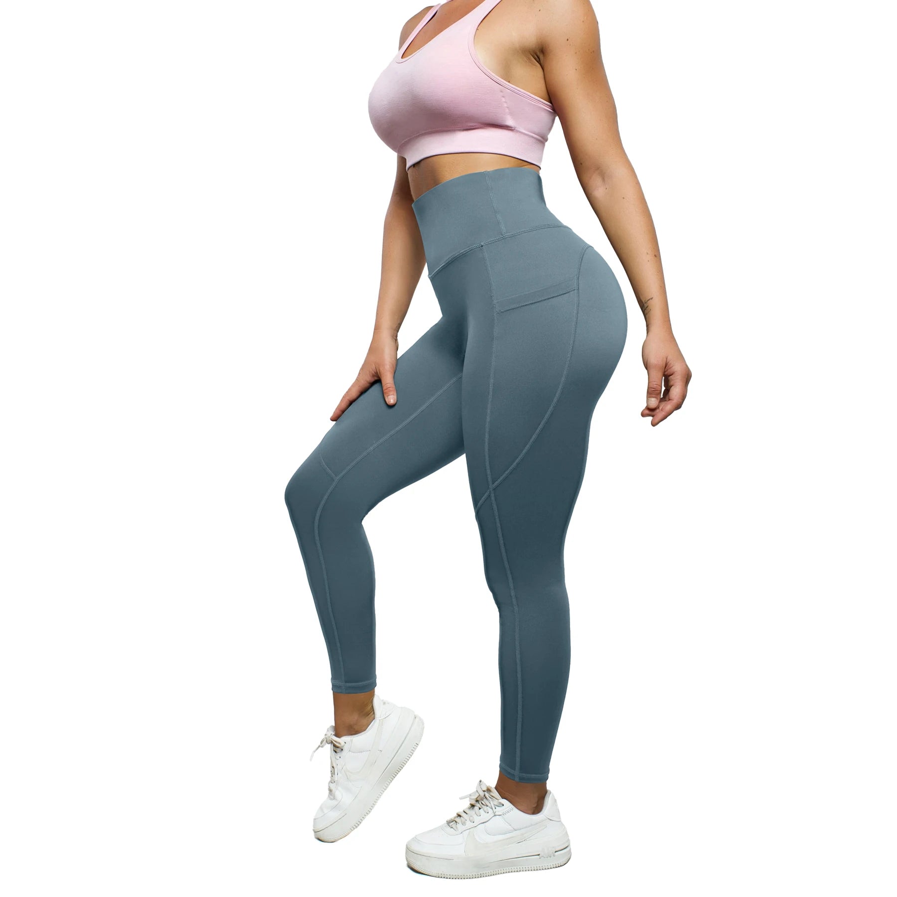Leggins Cintura Alta con Bolsillo