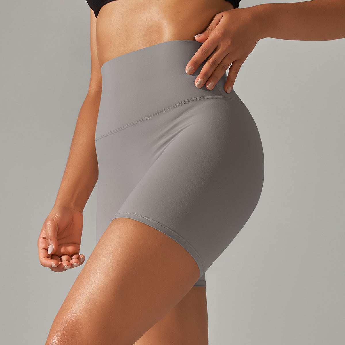 Leggings ciclista cintura alta
