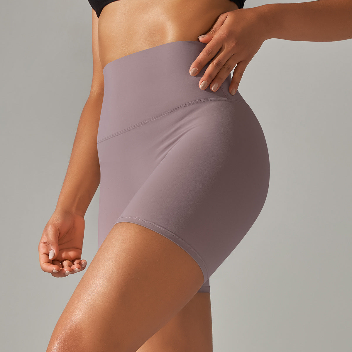 Leggings ciclista cintura alta