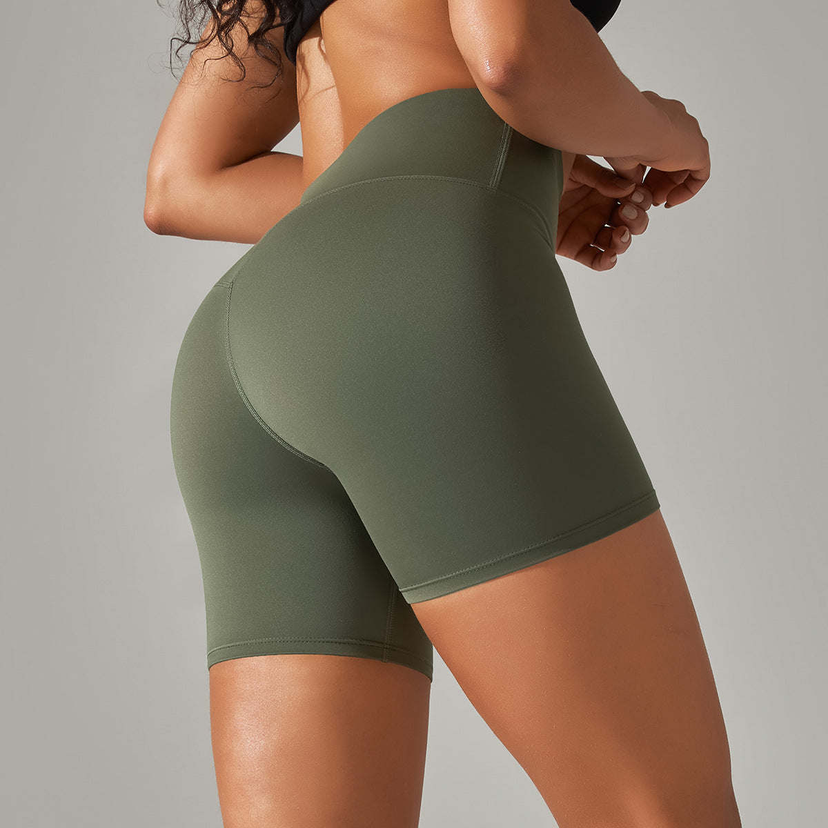 Leggings ciclista cintura alta