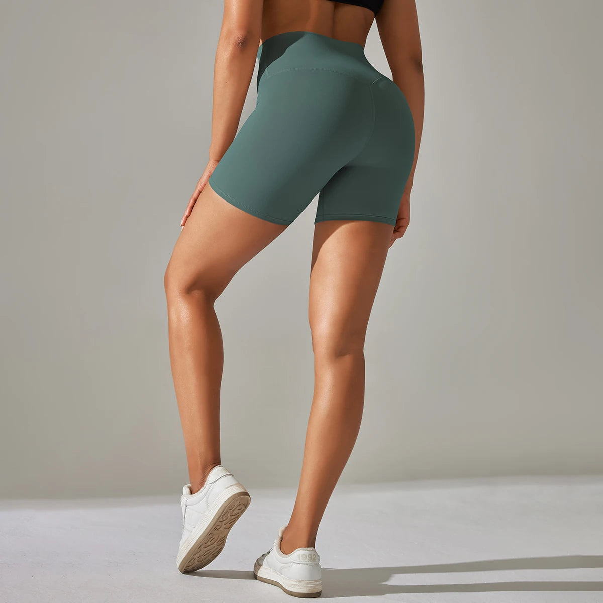 Leggings ciclista cintura alta