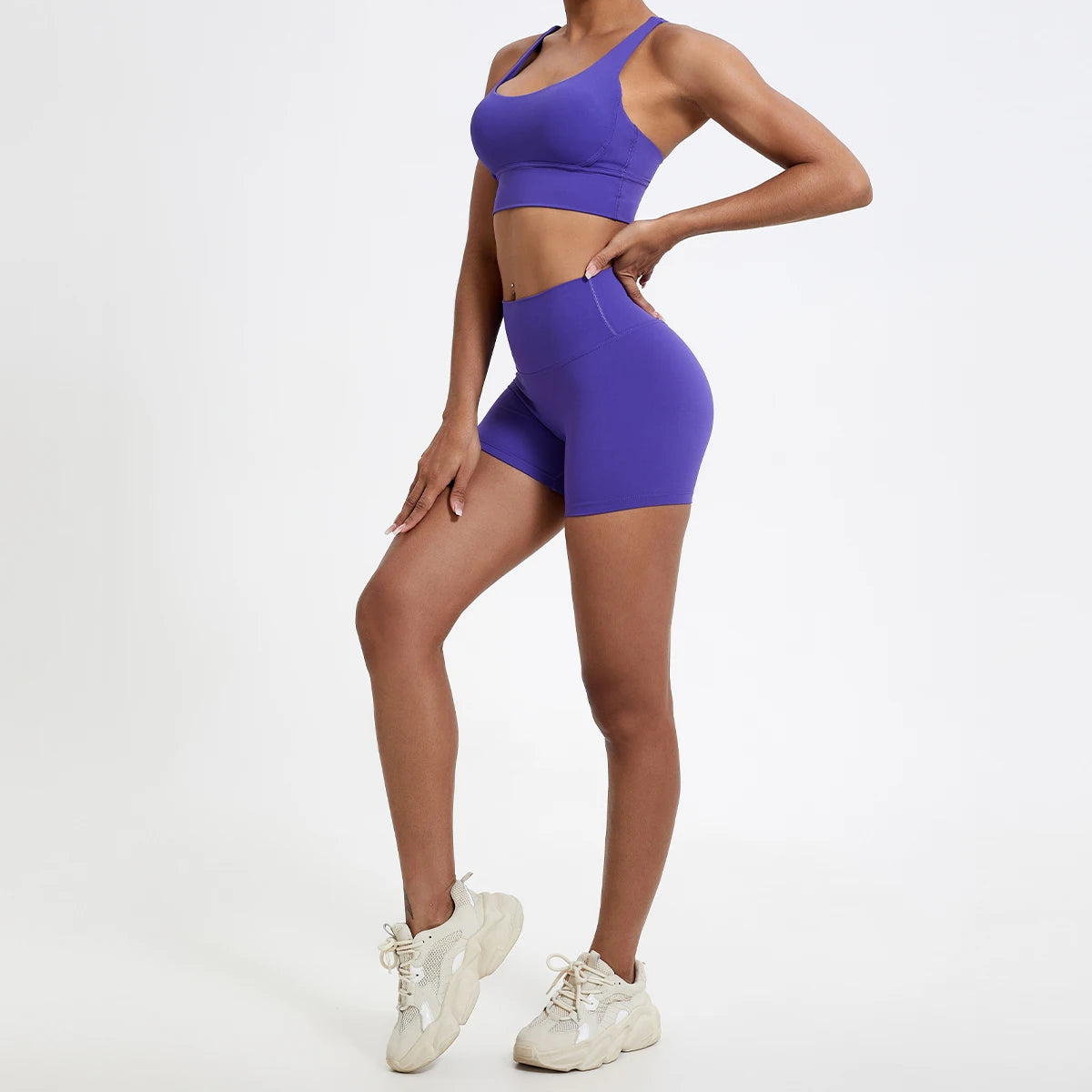 Hot pants cintura alta 10 cm