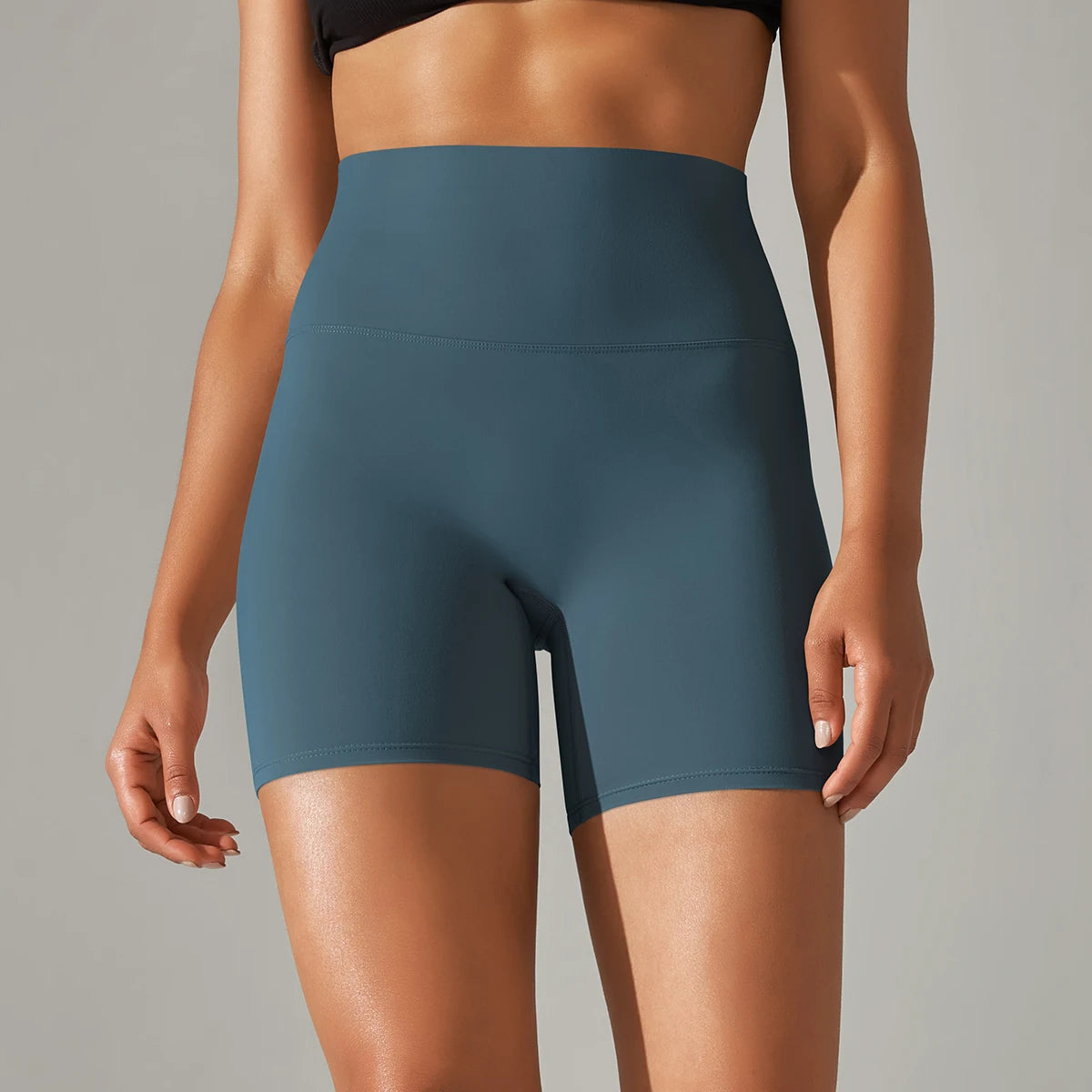 Leggings ciclista cintura alta