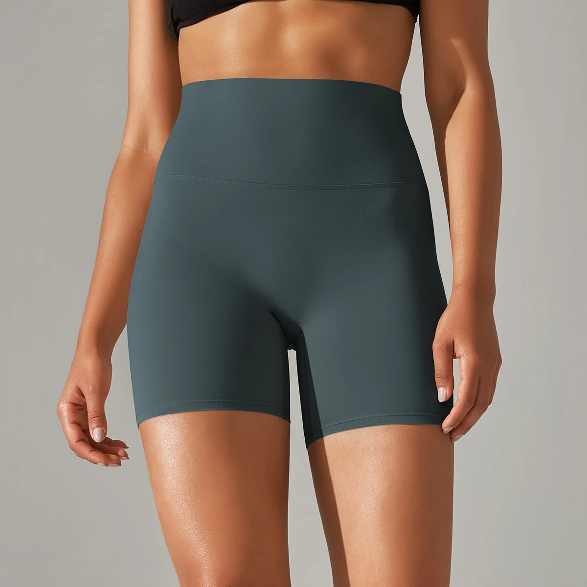 Leggings ciclista cintura alta