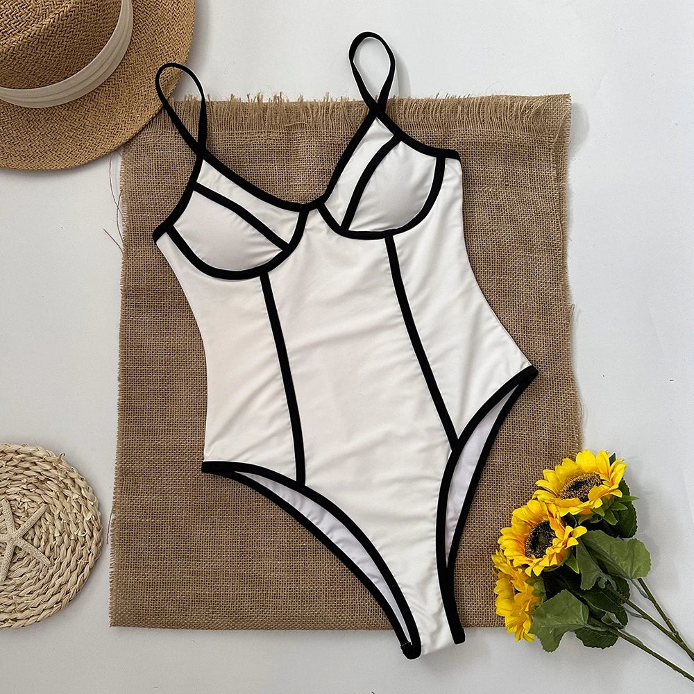 Contrast Swimsuit