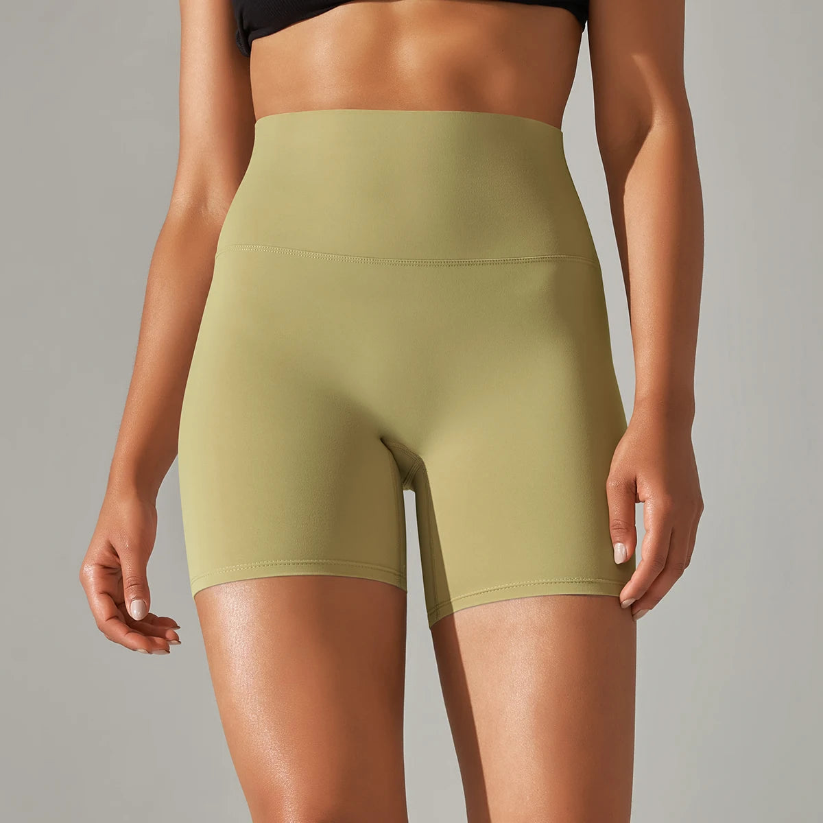 Leggings ciclista cintura alta