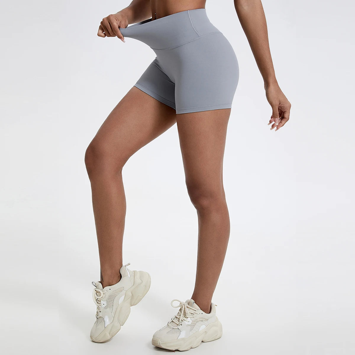 Hot pants cintura alta 10 cm