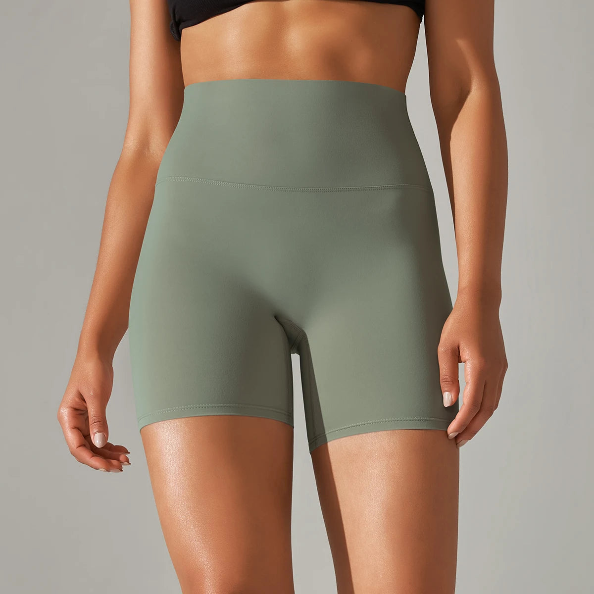 Leggings ciclista cintura alta