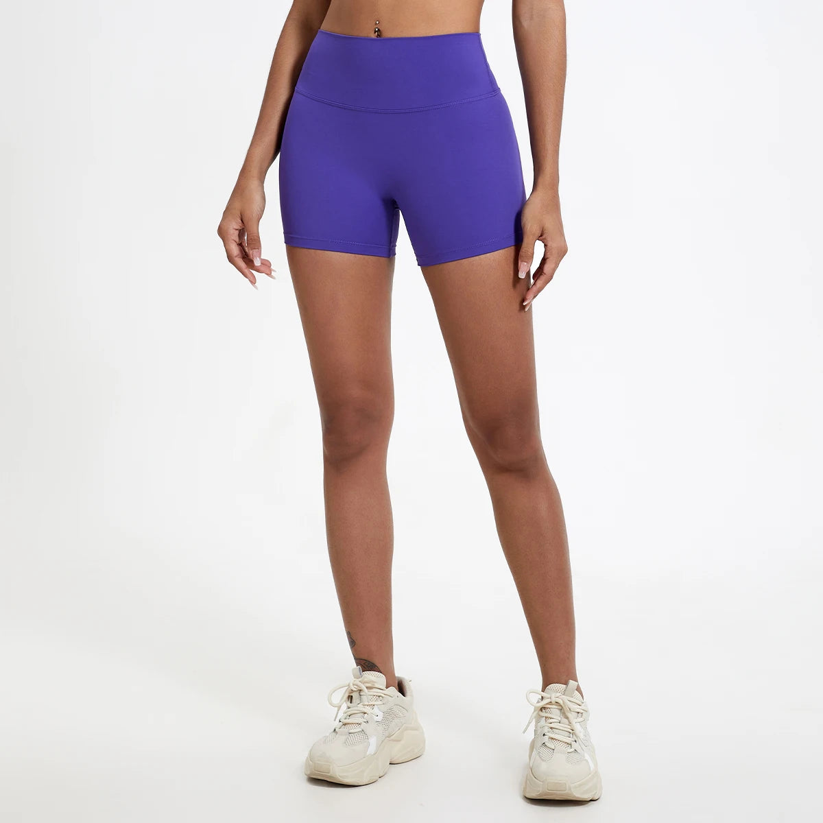 Hot pants cintura alta 10 cm