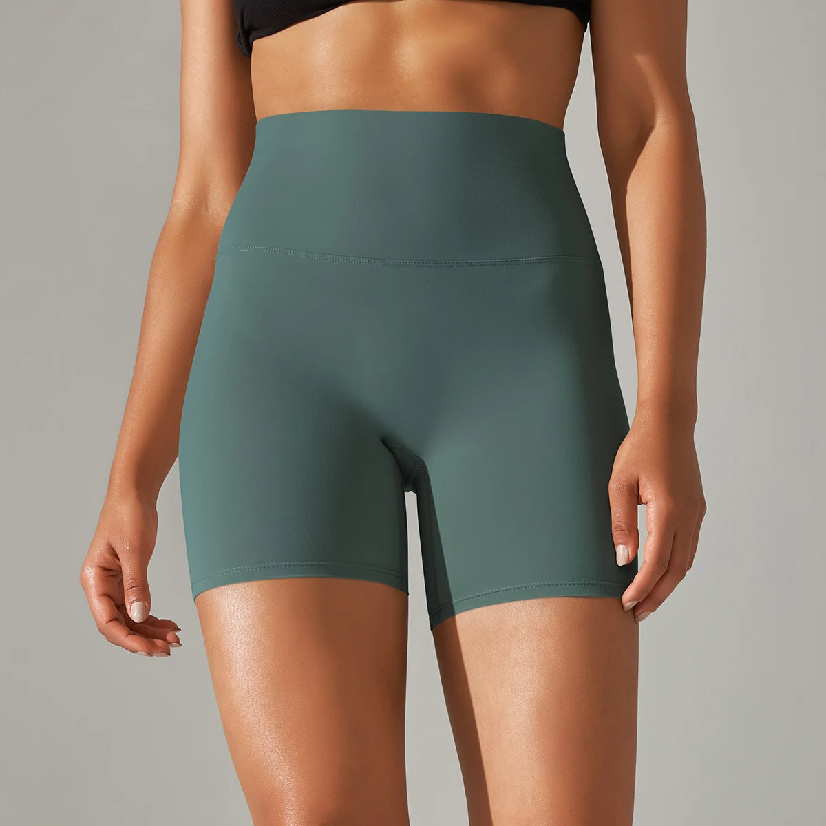 Leggings ciclista cintura alta