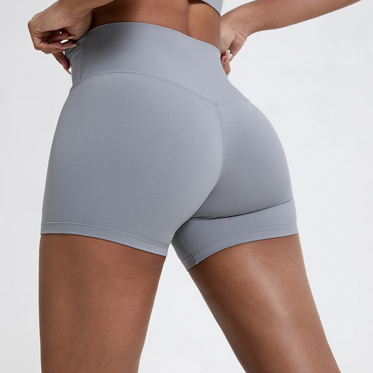 Hot pants cintura alta 10 cm