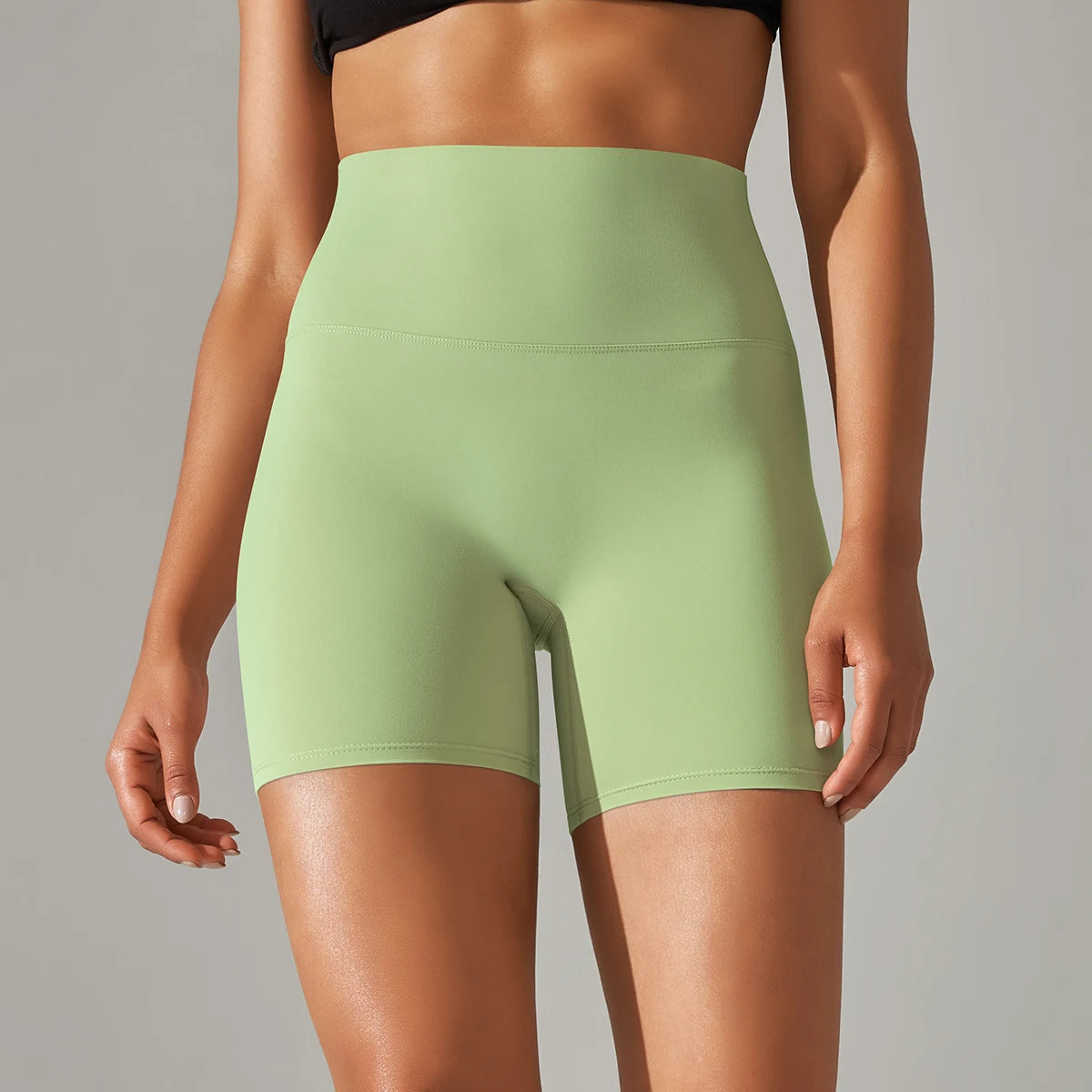 Leggings ciclista cintura alta