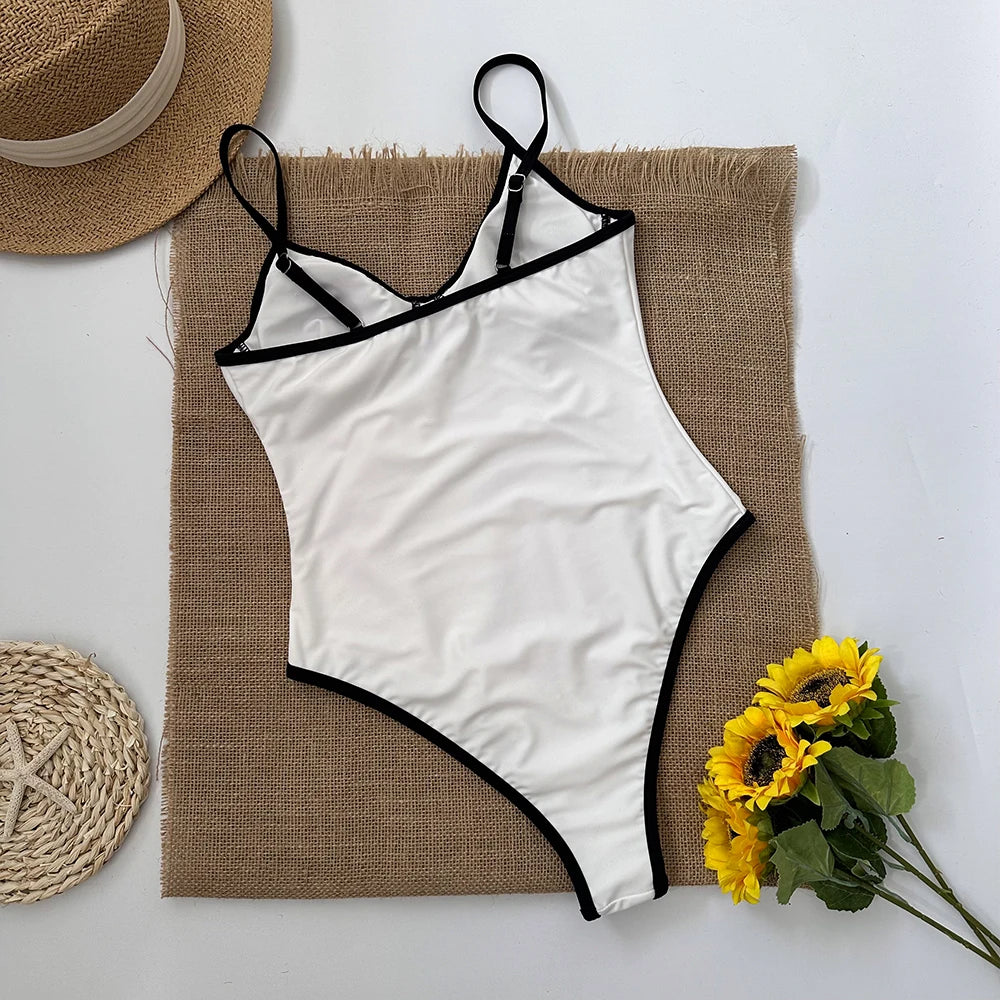 Contrast Swinsuit