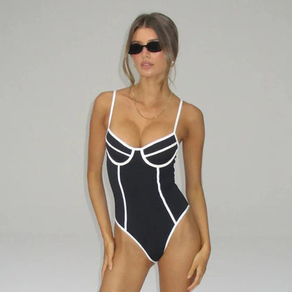 Contrast Swimsuit