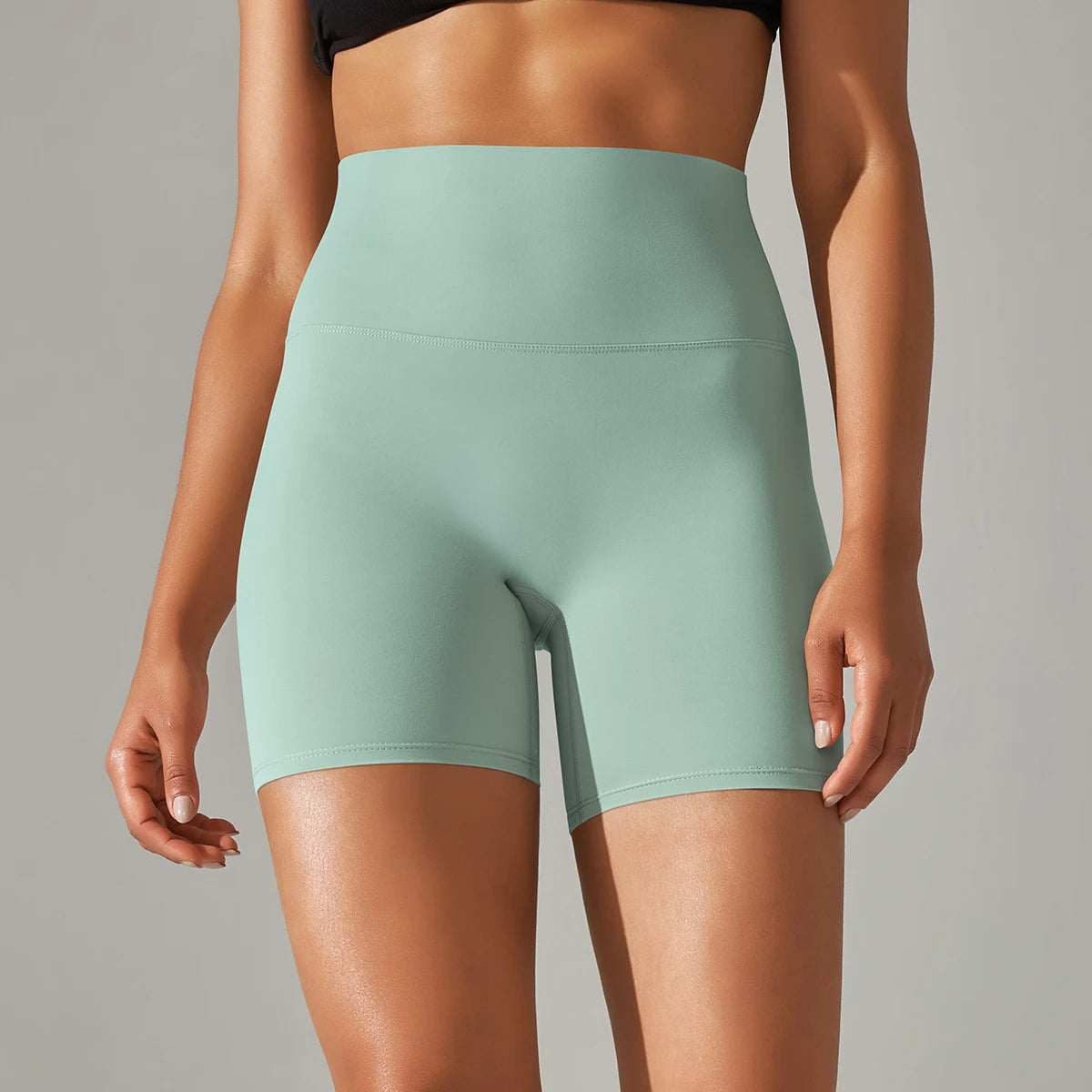 Leggings ciclista cintura alta